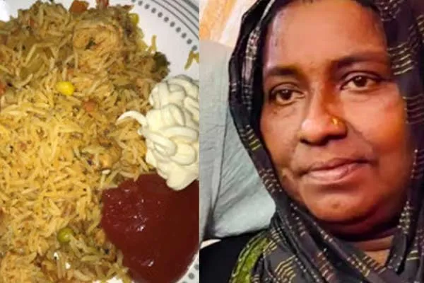 Incident happened to the woman who ate chicken with mayonnaise