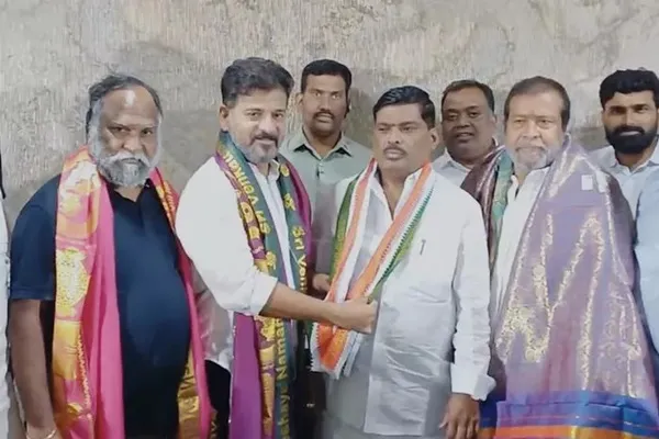 10th BRS MLA from joined Congress in telangana