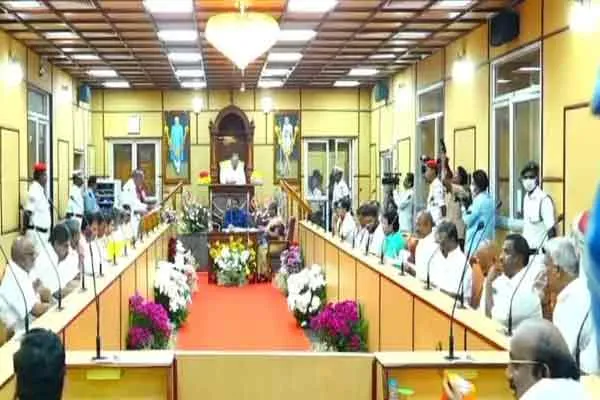 puducherry budget session dmk mla naajim request 