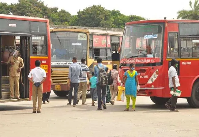 nivar cyclone bus service tn govt 