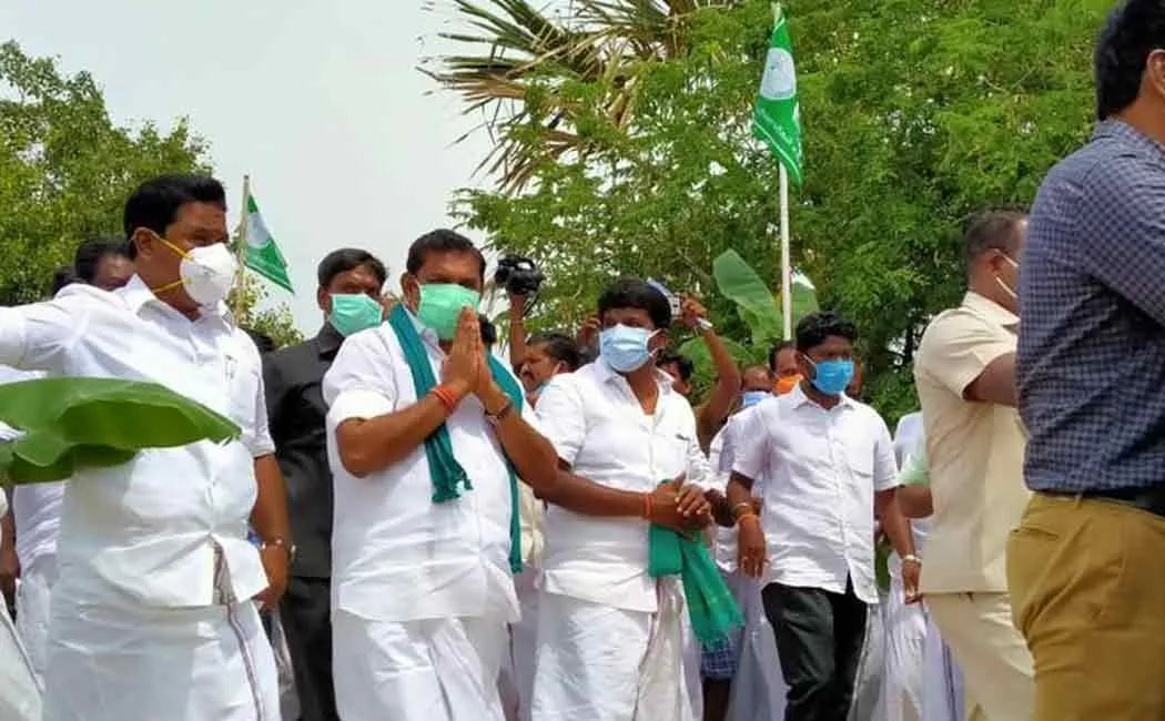 Edappadi palanisami at puthukottai