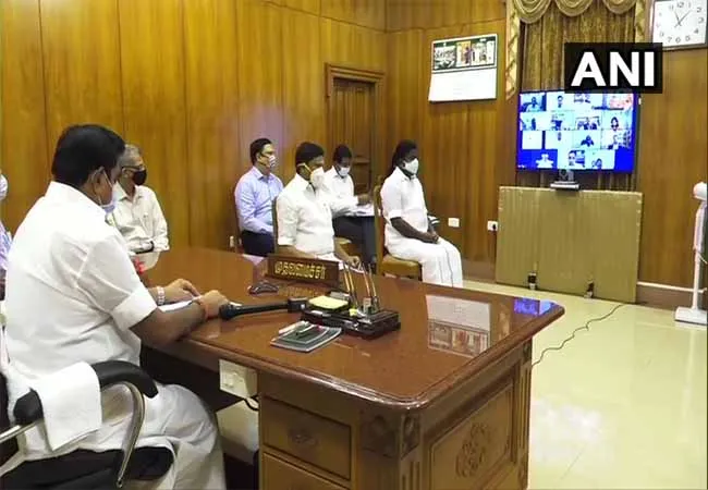 CHENNAI CORONAVIRUS ISSUES CM PALANISAMY CII VIDEO CONFERENCE 