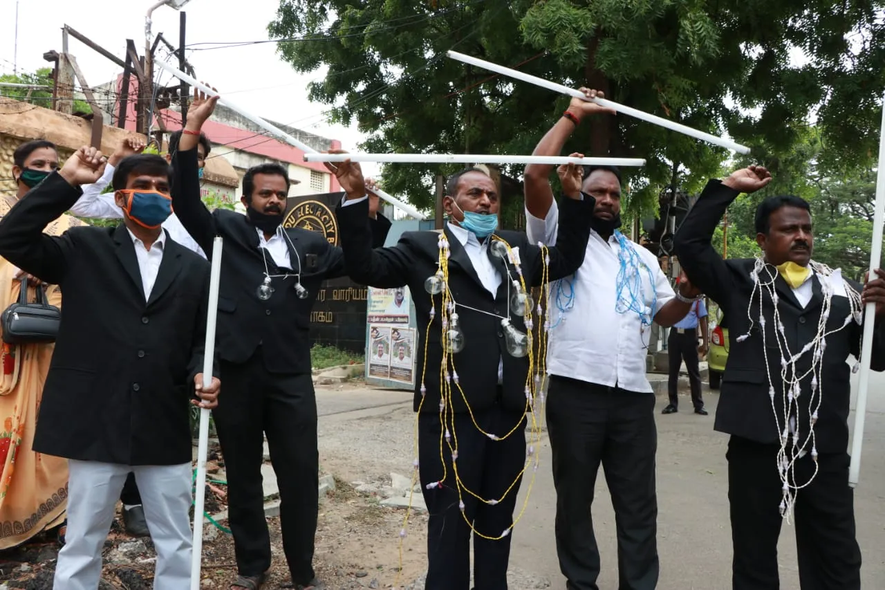 people against electricity bill