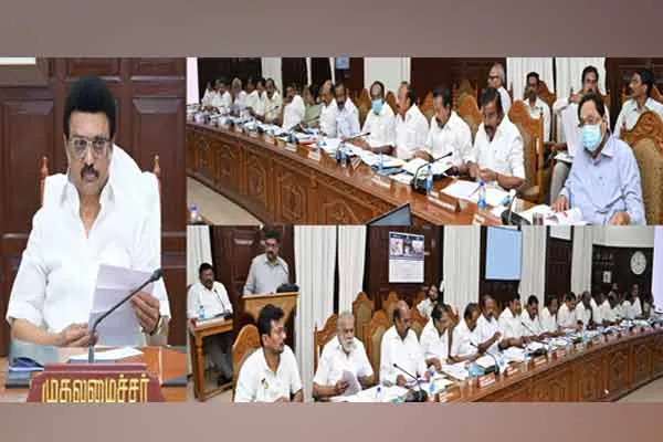 CM MK Stalin chairs cabinet meeting