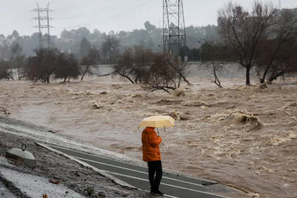 Unprecedented heavy rains in california