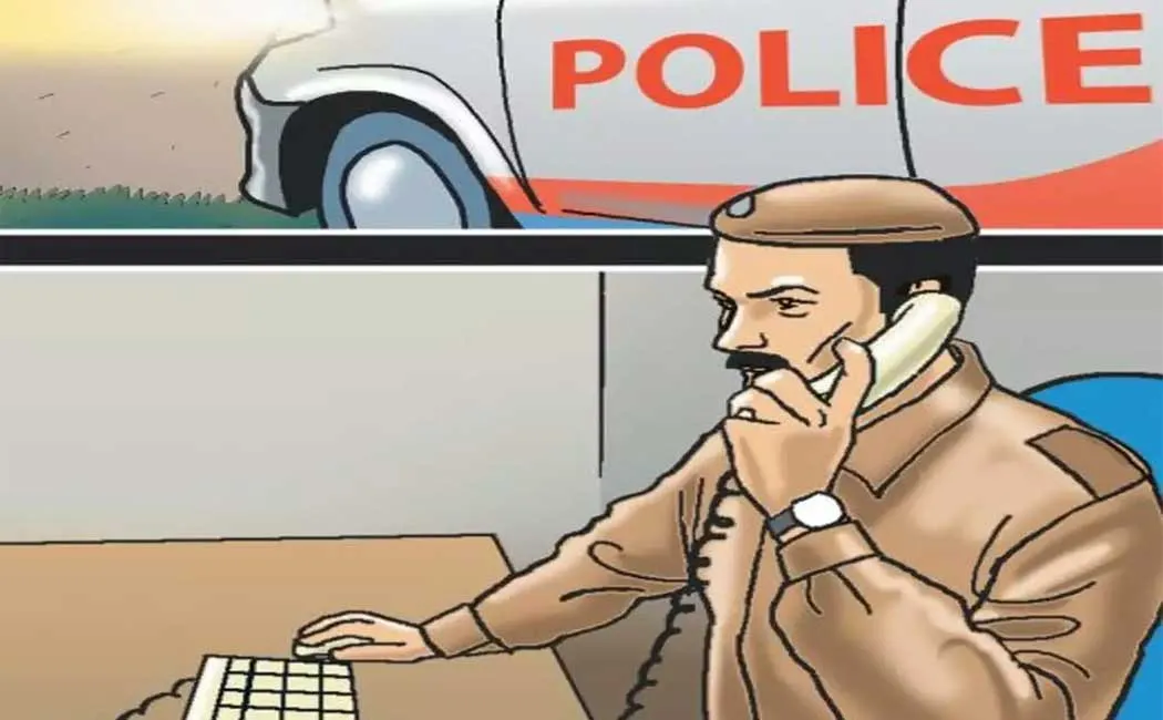 police arrested the person who threatening by the call