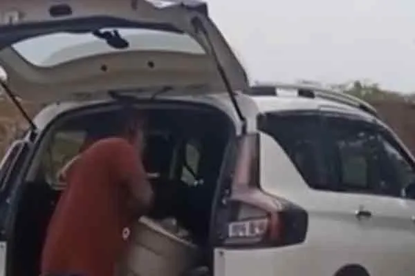 ramanathapuram fisherman son car prize for his son  