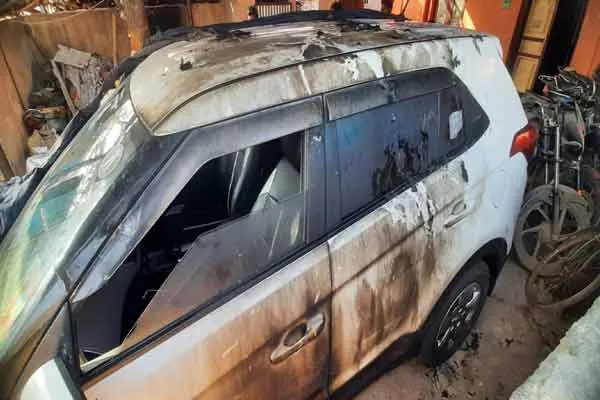 dmk executive house incident in thiruvannamalai district 