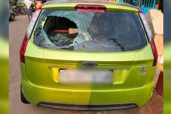 trichy malaikottai car incident police case filed 