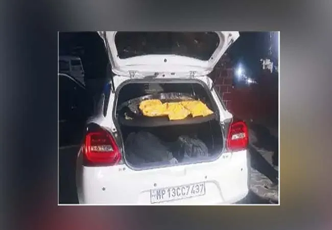 madhya pradesh register car thoppur tollgate police raid 