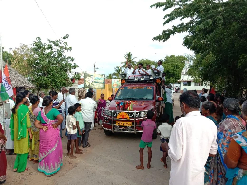 DMK MP Veluchamy say thank for the people 