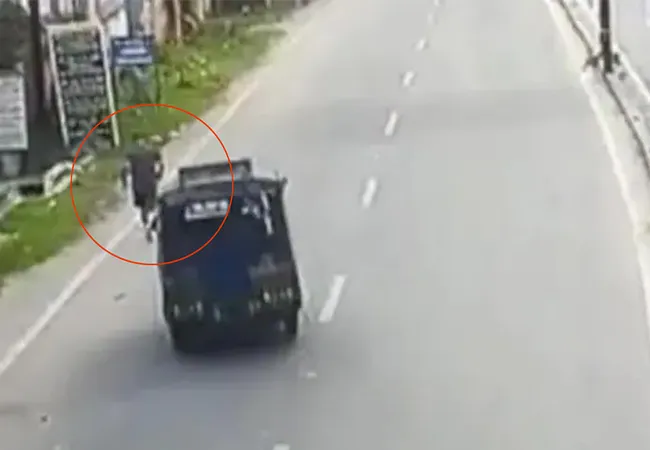 District judge incident while walking ...  CCTV footage released!
