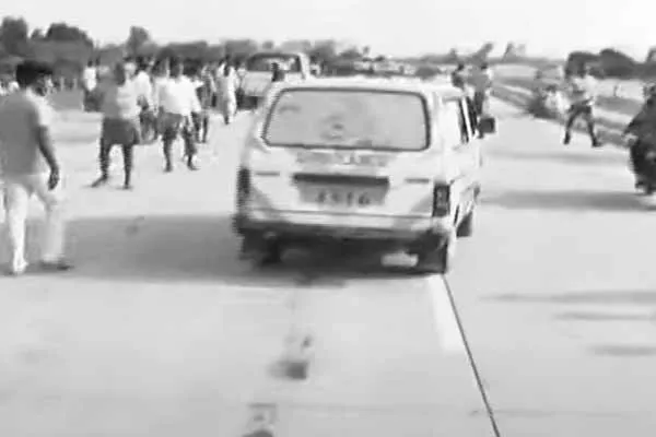 Car bike incident on Ramapuram Bypass Road Cuddalore Dt