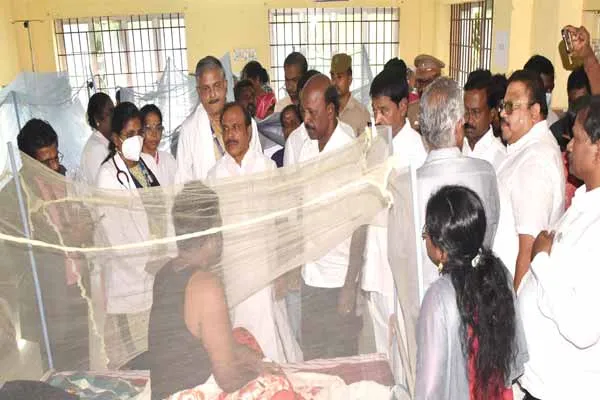 Minister Ma Subramanian about Currently the incidence of flu is less than last year