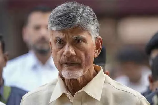 Chandrababu Naidu on hunger strike in jail in support of his wife