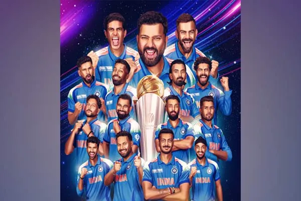 Prize announced for the Indian team that won the Champions Trophy