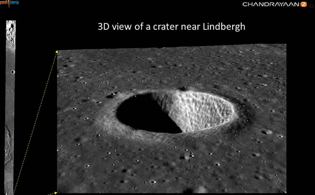 chandrayaan 2 orbiter captures holographic images of moons surface
