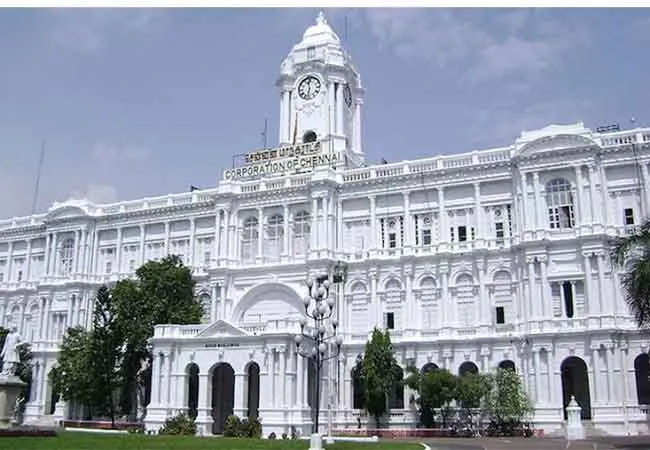 Greater chennai corporation high court beach and loop road 