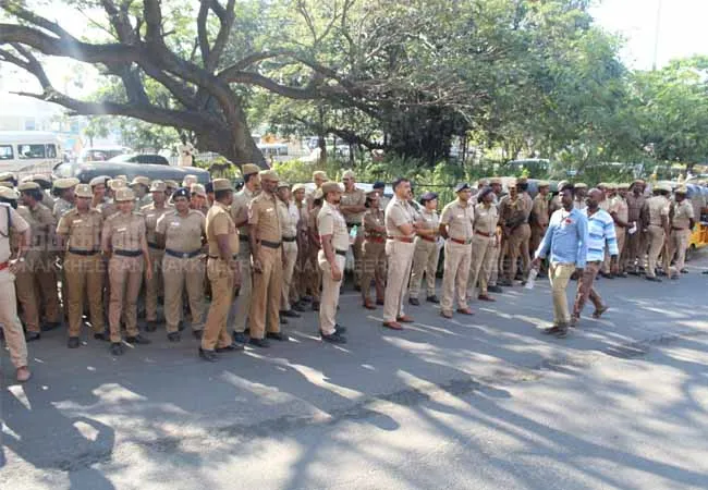 North Chennai caa peoples and police 