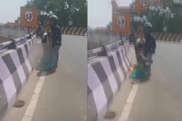 Viral video footage of Incident on girl in public place at chennai