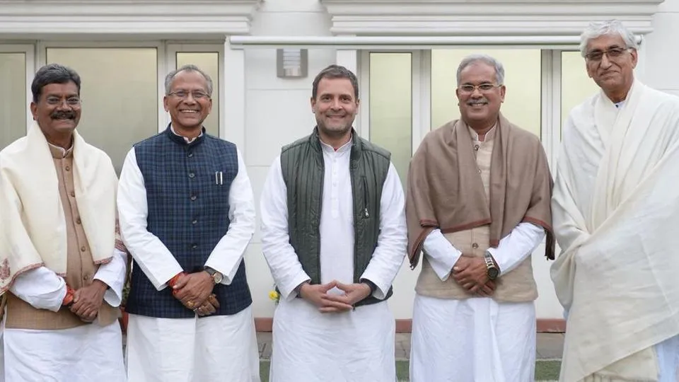 chhatisgarh cm bhupesh baghel crying on the state congress party