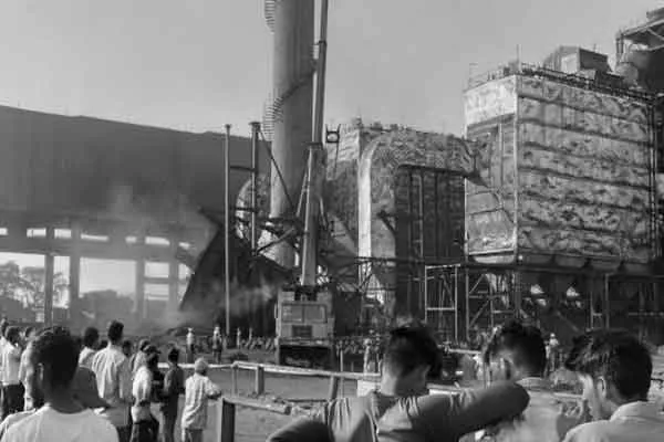 Chhattisgarh Mungeli Sargaon Iron plant incident