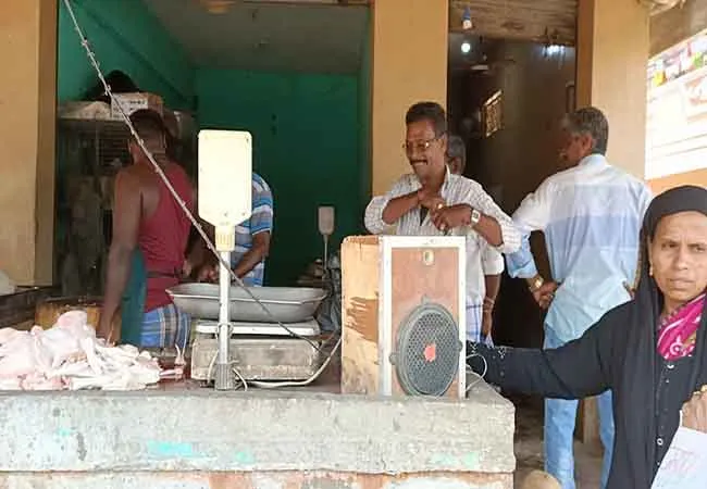 over coronavirus issues peoples crowd chicken sales high 