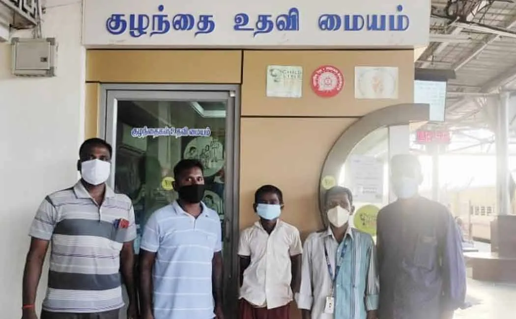 Maratha boy rescued in Trichy
