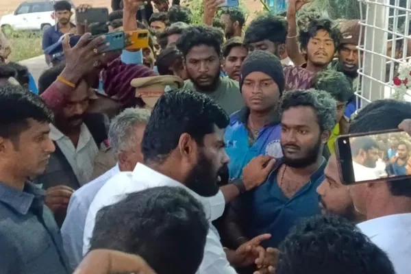 Annamalai who was involved in an argument at the place of worship