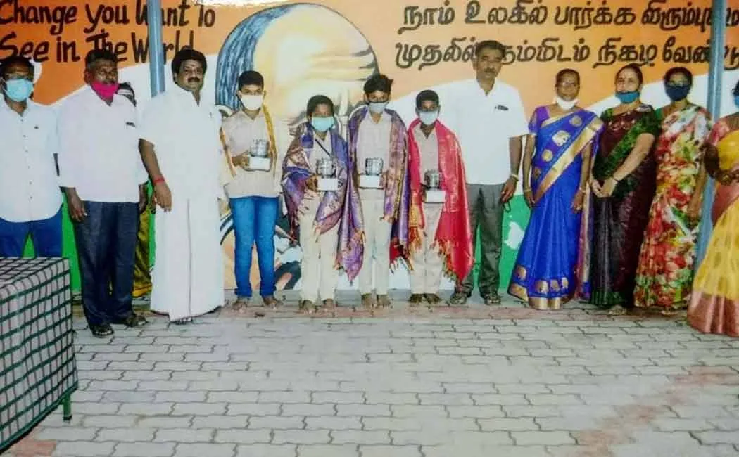 National Aptitude Test at Chidambaram Municipal School for 7 consecutive years