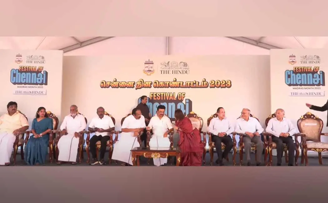 Chennai is a mirror that reflects the whole of India Chief Minister M.K.Stalin