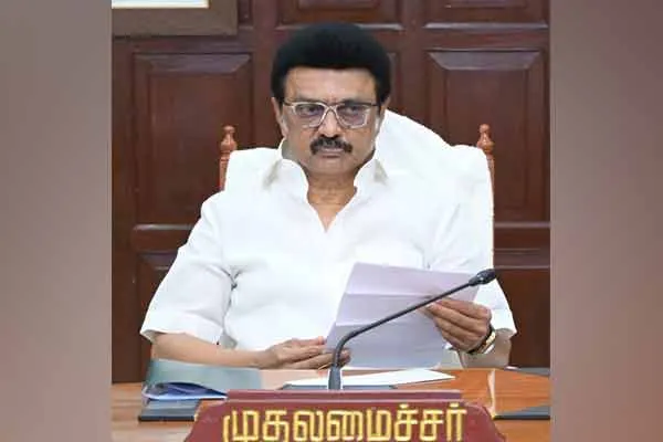 CM MK Stalin says Danger has come to the doorstep