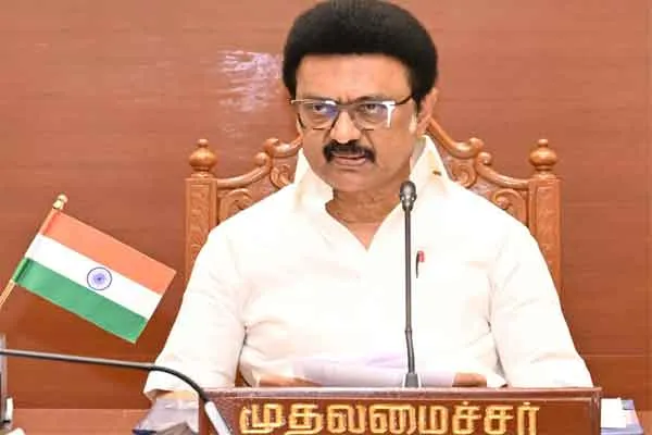 CM MK Stalin chairs a meeting of Vice Chancellors
