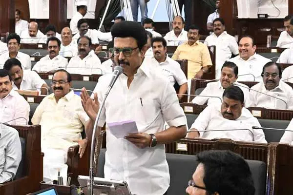 CM stalin says Only by upholding state rights can we protect the Tamil language