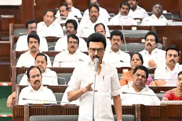 CM mk stalin announced library to be built in Trichy will be named after Kamaraj