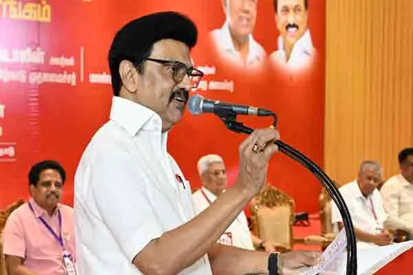 CM MK Stalin says We are continuing to fight for federalism
