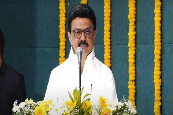 CM MK Stalin says Education should not be left behind  