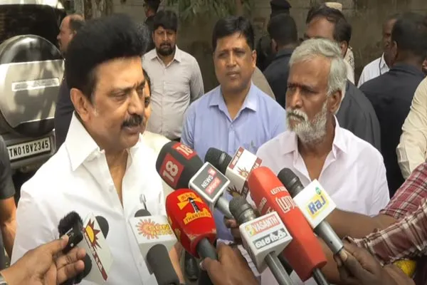 Governor should act like that CM MK Stalin Interview
