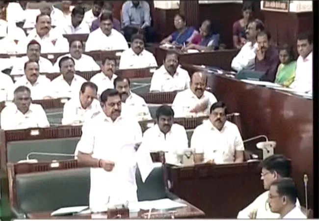 tn assembly dmk member questions and state law minister said 