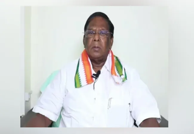puducherry cm narayanasamy press meet 