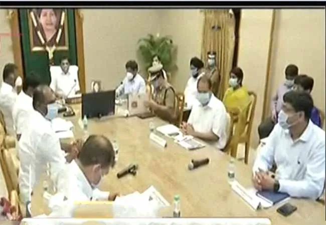 all district collectors cm palanisamy discussion 