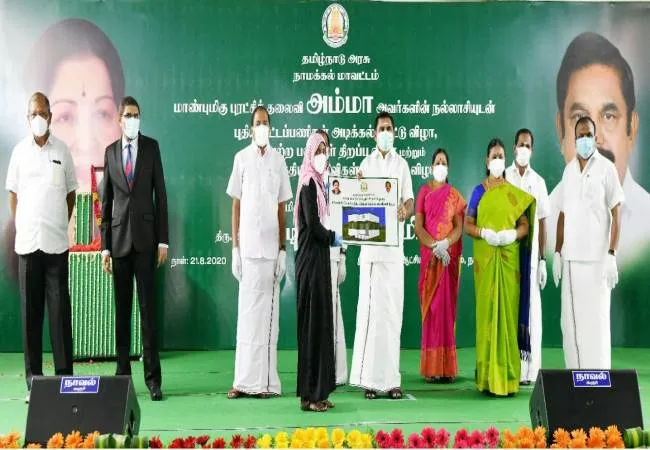 cm palanisamy press meet at namakkal