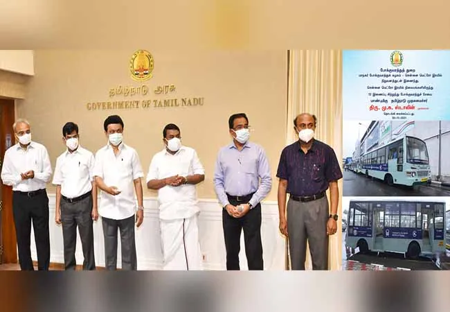 Mini bus service from metro stations!