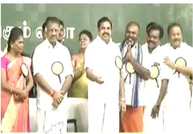 tamilnadu 33 th new district ceremony tenkasi cm palanisamy  