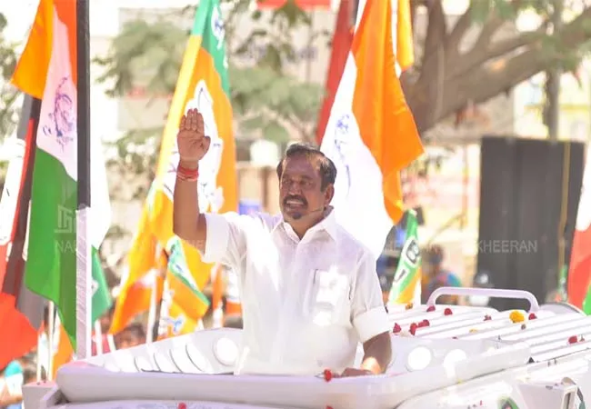 election campaign in chennai admk leader and cm of tamilnadu 