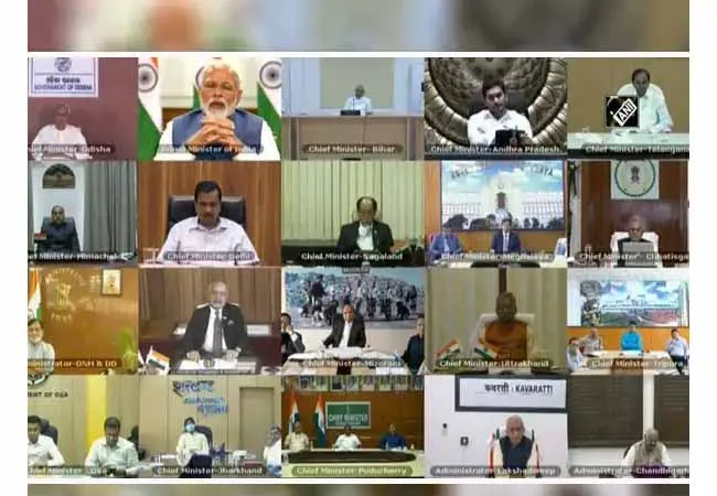 chief ministers discussion pm narendra modi 