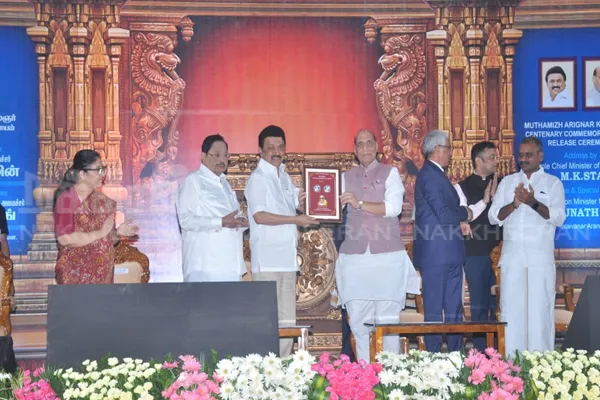 CM mk stalin says kalaignar stands tall as a leader that India admires