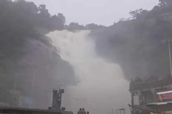 Bathing in Kurdalam waterfalls is prohibited