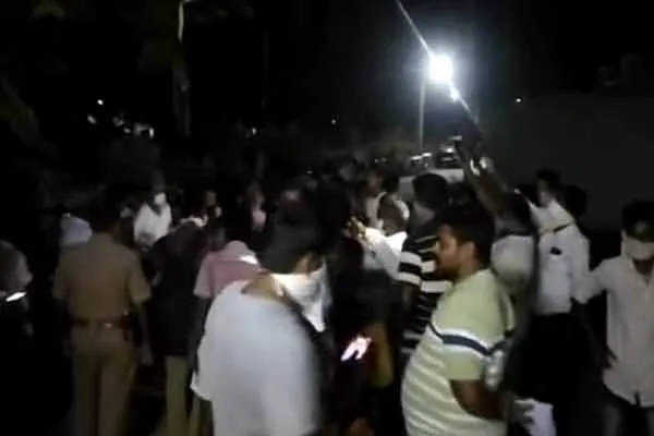 Ammonia gas leak in factory Public damage
