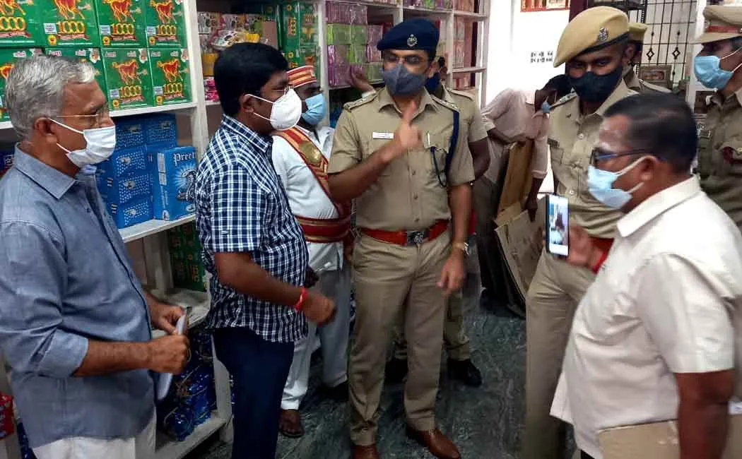  Continued inspections in firecracker shops 